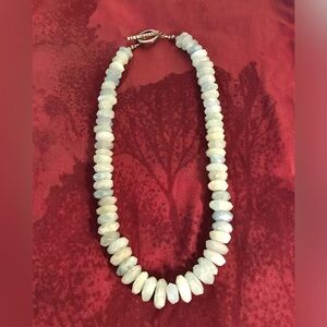 Aquamarine necklace